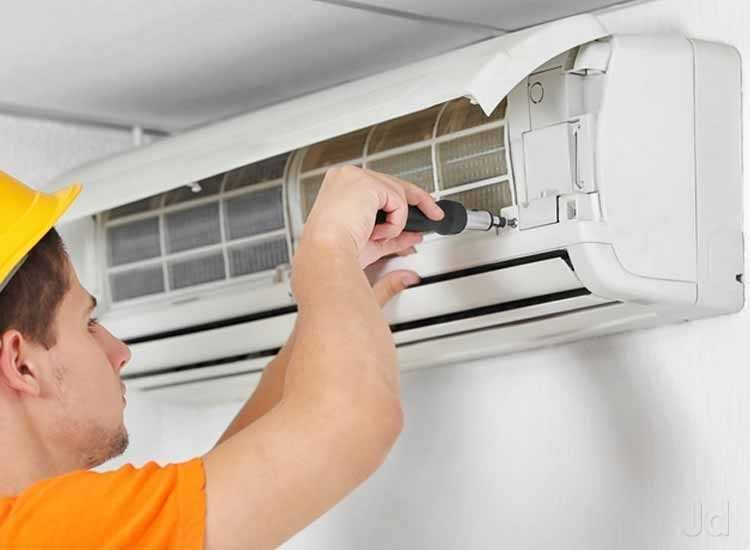 Ductless mini-split installation