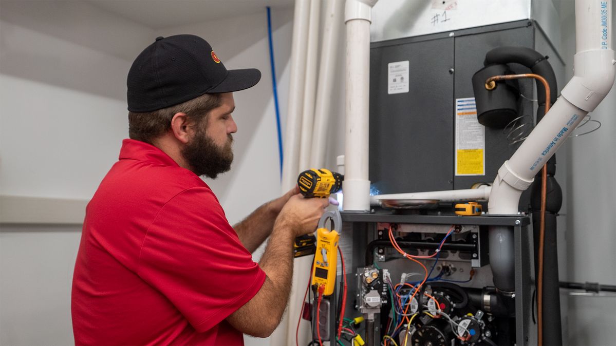 Ignitor and flame sensor repair