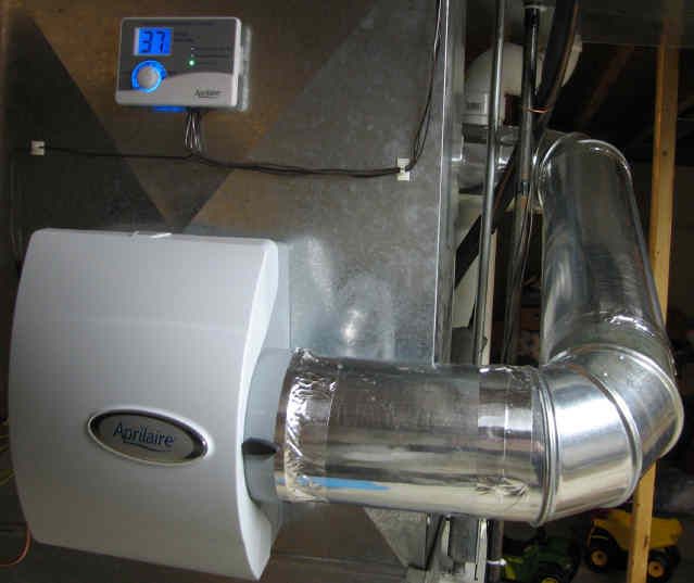 Whole-home humidifier